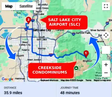 Creekside Condominiums To or From SLC Private Airport Shuttle Ride and Transfer
