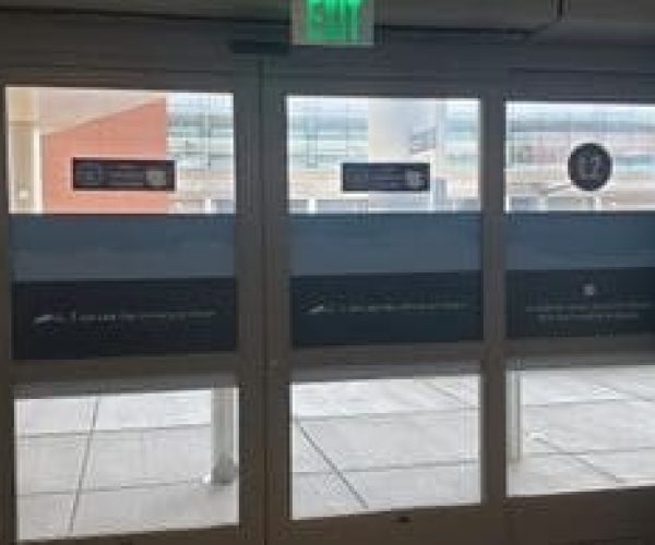 PLEASE WALK OUTSIDE L2 OR L3 DOORS
